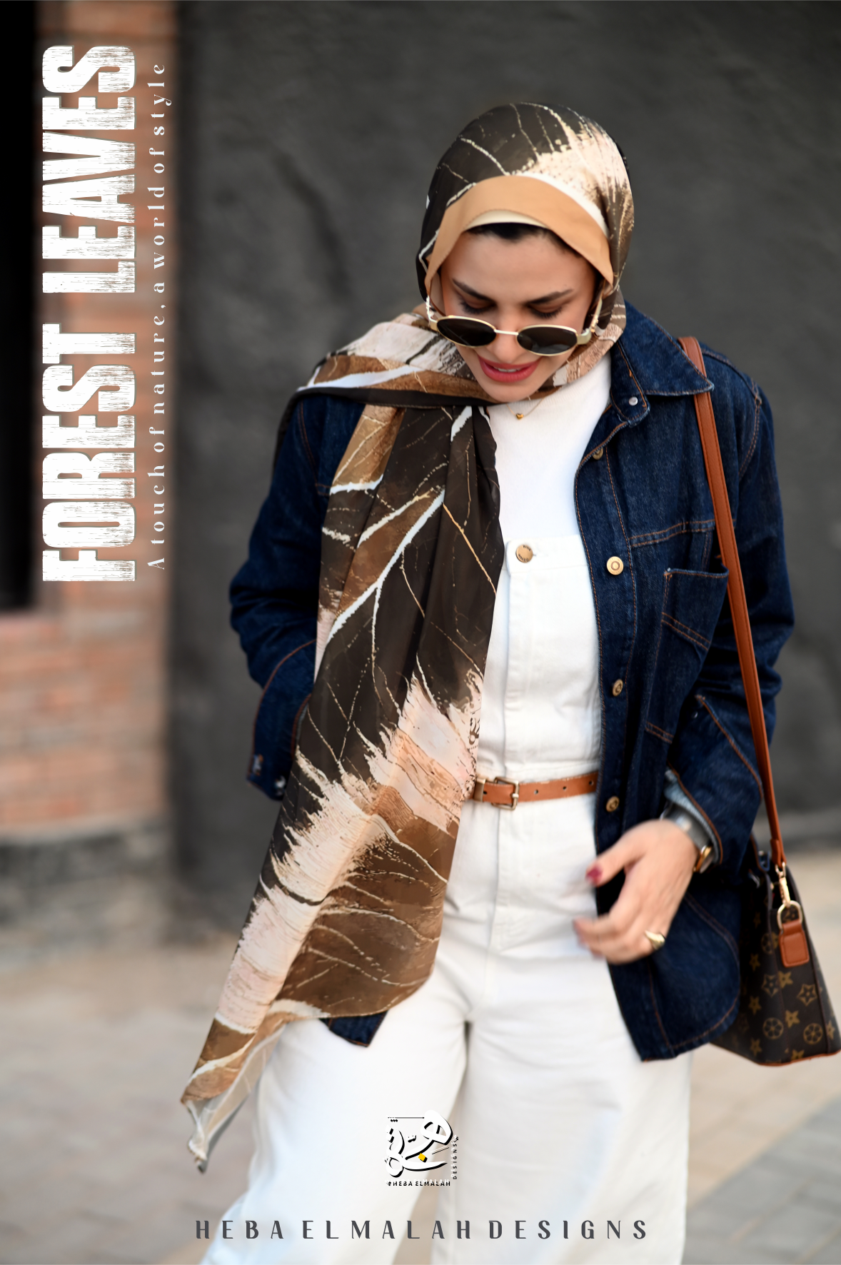 Forest Leaves -Chiffon