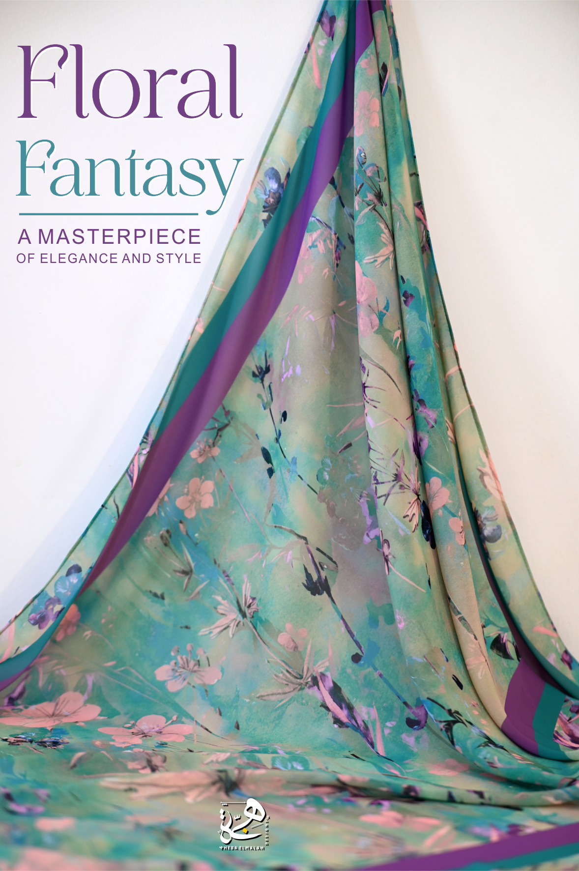 Floral Fantasy Scarf