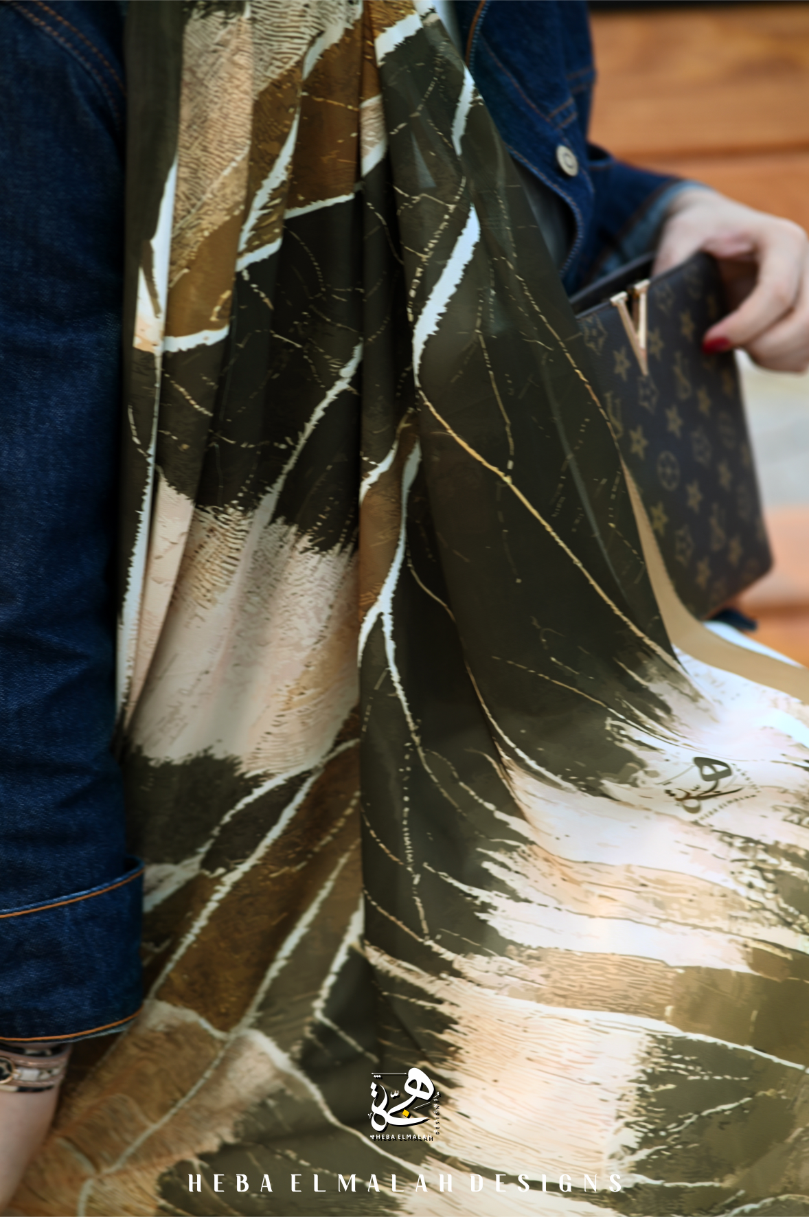 Forest Leaves -Chiffon