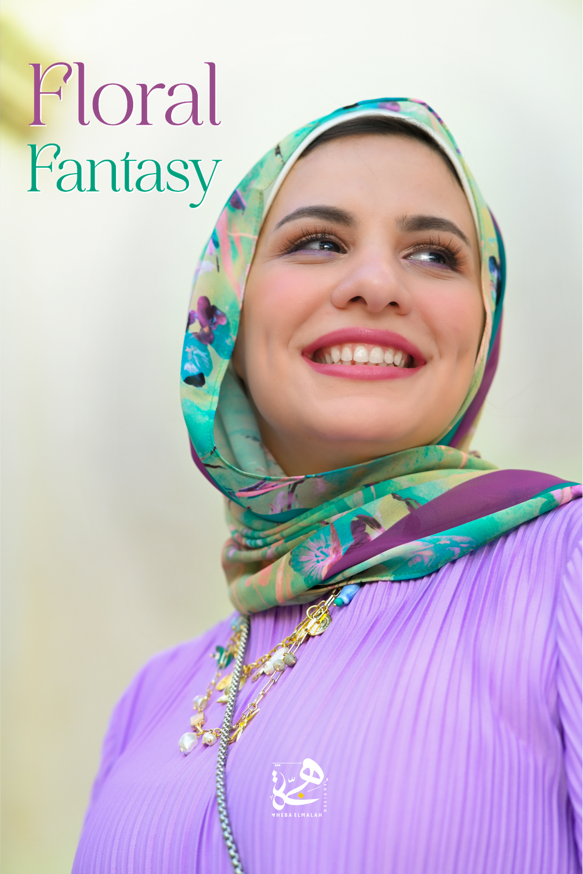 Floral Fantasy Scarf