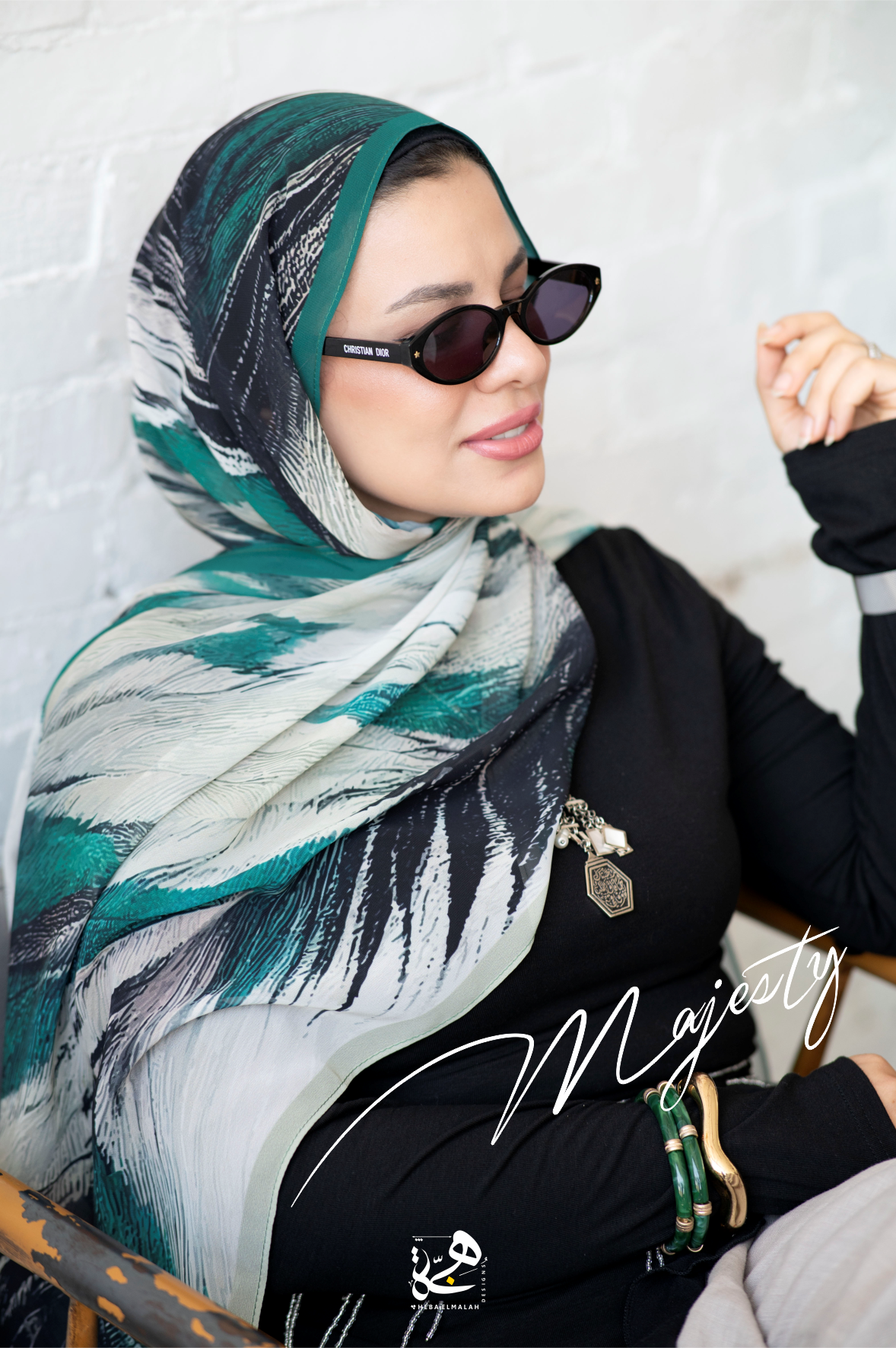 Premium modest fashion scarf Majesty