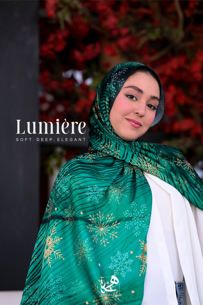 Lumière silk satin