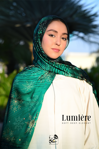 Lumière silk satin
