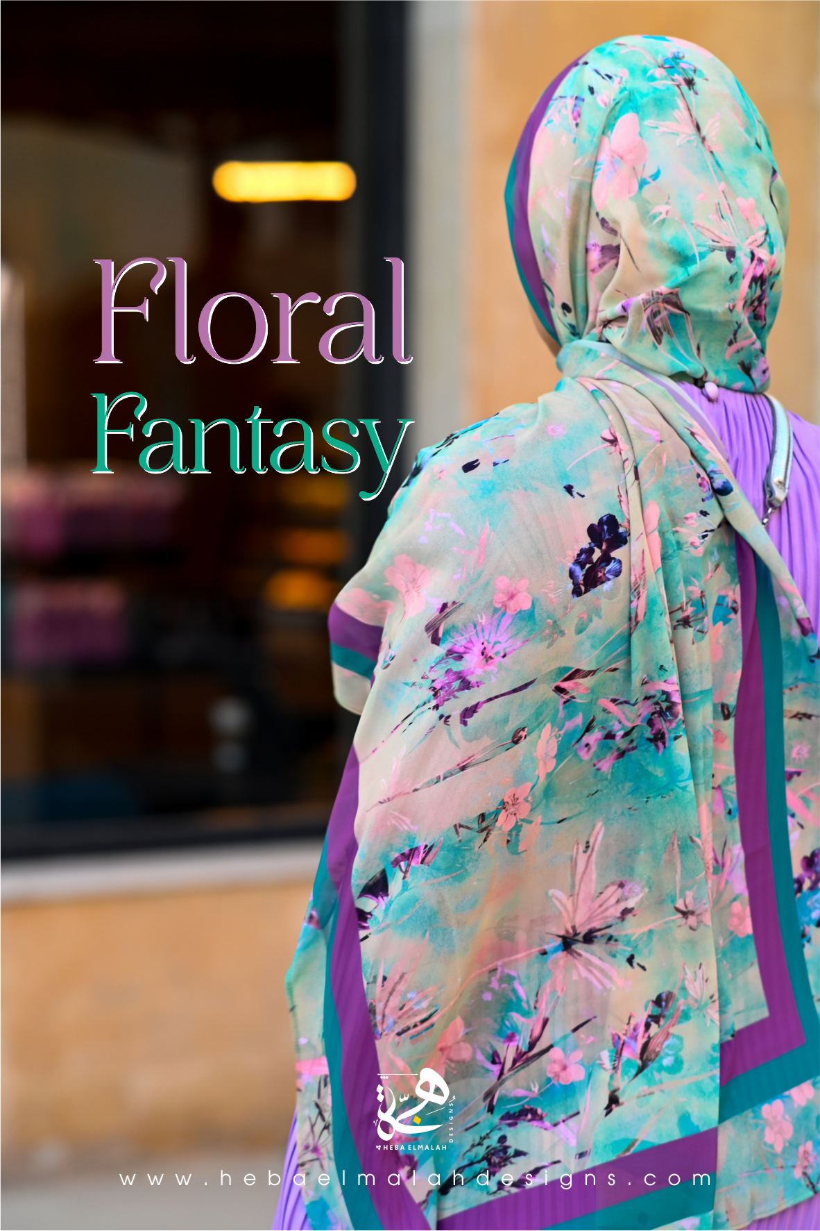 Floral Fantasy Scarf