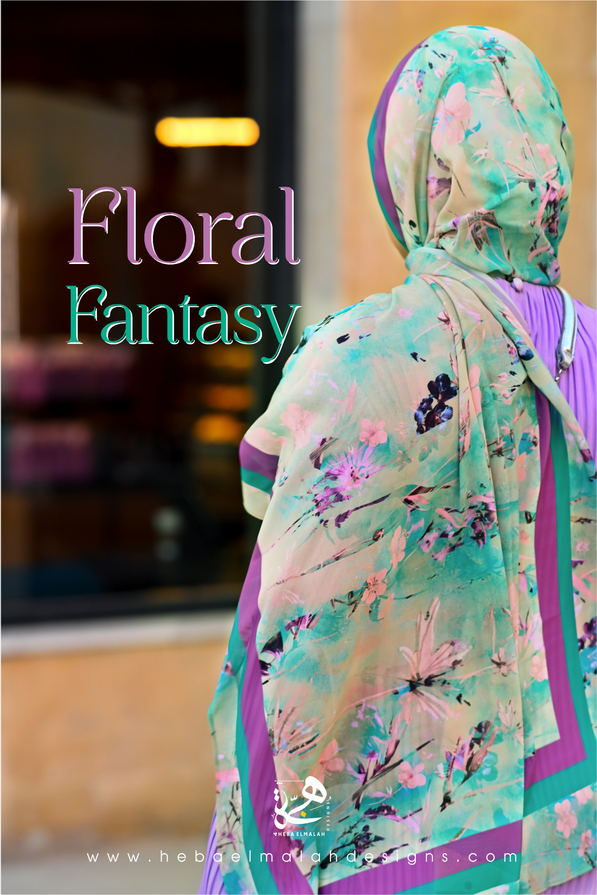 Floral Fantasy Scarf