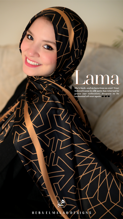 Lama -Silk satin