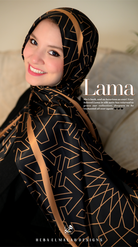 Lama -Silk satin